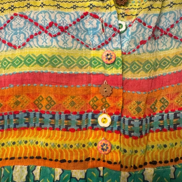 Ivy Jane Multicolor Boho Tank Top - Picture 3 of 4